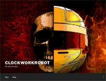 Tablet Screenshot of clockworkrobot.com